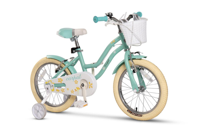 Bicicleta Copii 4-6 ani Carpat C16178A 16", Turcoaz [2]