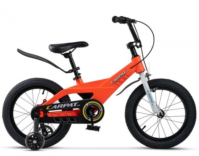 Bicicleta copii 16" CARPAT Pro 16119, cadru aluminiu, frane V-Brake/tambur, varsta 4-6 ani [2]