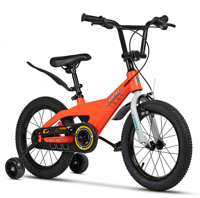 Bicicleta copii 16" CARPAT Pro 16119, cadru aluminiu, frane V-Brake/tambur, varsta 4-6 ani [1]