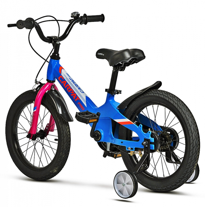 Bicicleta copii 16" CARPAT Pro 16122, cadru aluminiu, frane V-Brake/tambur, varsta 4-6 ani [3]