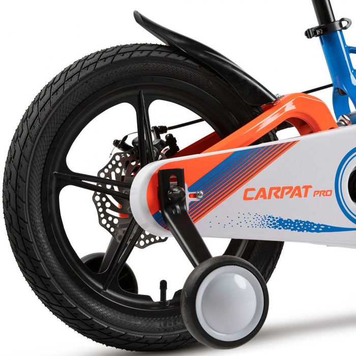 Bicicleta copii 16" CARPAT Pro 16144, cadru aluminiu full-suspension, jante magneziu, varsta 4-6 ani [7]