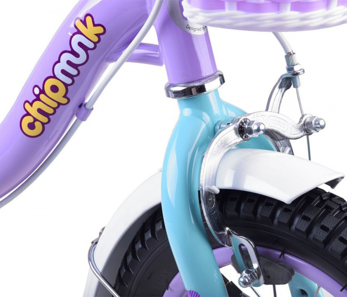 Bicicleta copii 16" ROYAL BABY ChipMunk Lalipop CMO1602C, mov, varsta 4-6 ani [5]