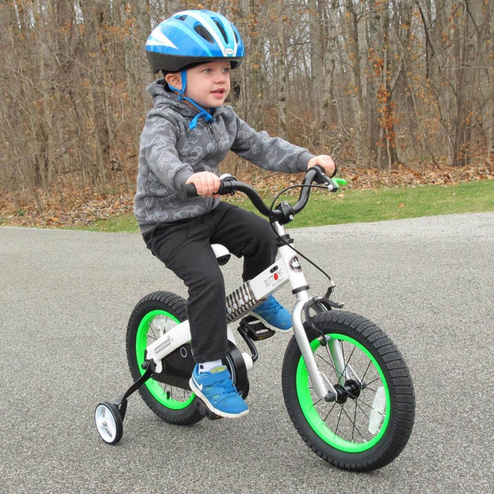 Bicicleta copii 16" ROYAL BABY Buttons, albastru, varsta 4-6 ani [7]