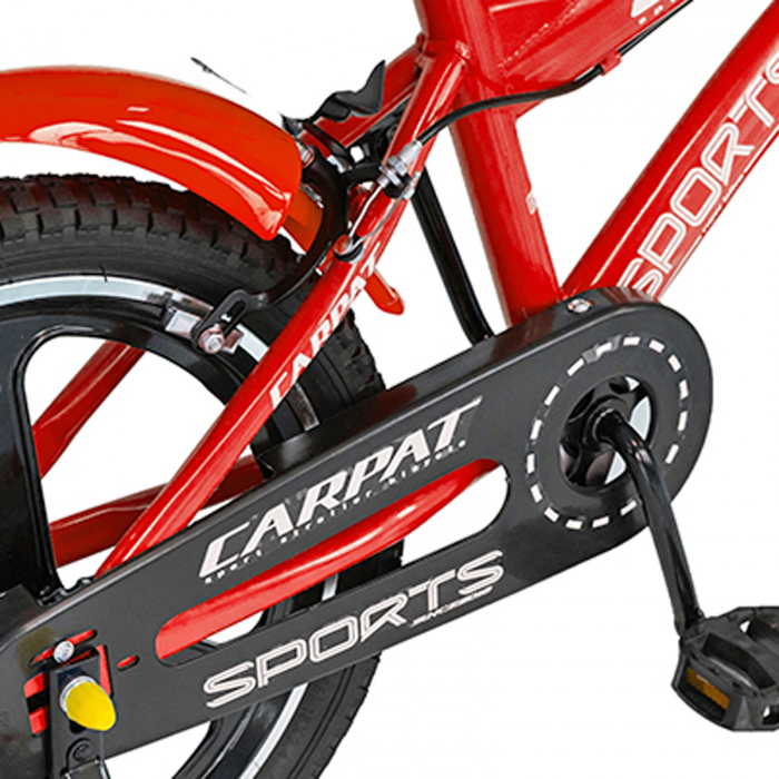 Bicicleta copii 18" CARPAT Sports C1800, jante magneziu, cadru otel, frane V-Brake, varsta 5-7 ani [4]