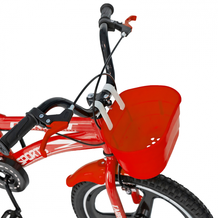 Bicicleta copii 18" CARPAT Sports C1800, jante magneziu, cadru otel, frane V-Brake, varsta 5-7 ani [3]