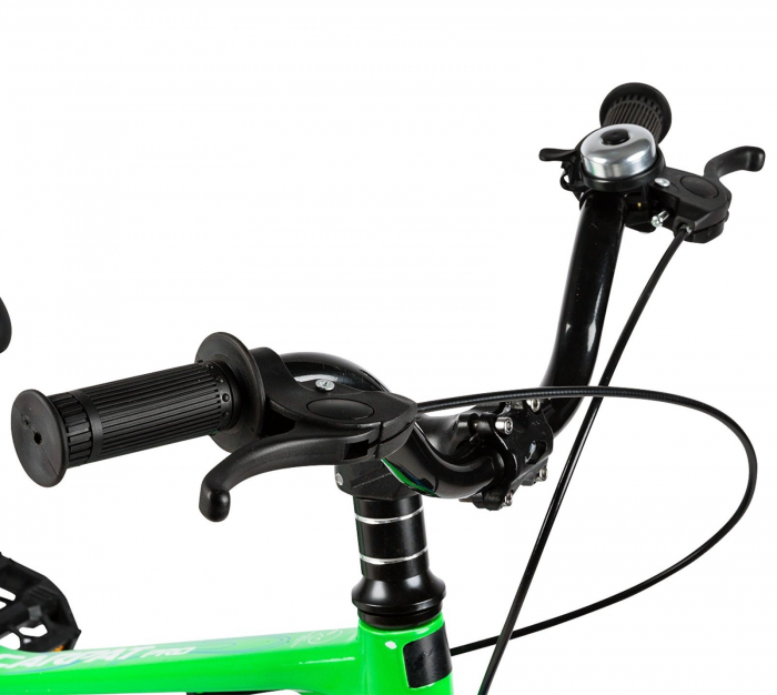 Bicicleta copii 18" CARPAT Pro 18144, cadru aluminiu full-suspension, jante magneziu, frane disc, varsta 5-7 ani [5]