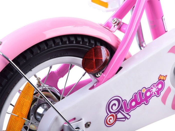 Bicicleta copii 18" ROYAL BABY ChipMunk Lalipop CMO1802C, roz, varsta 5-7 ani [4]