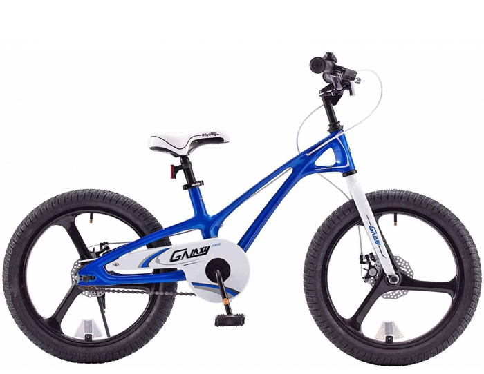 Bicicleta copii 18" ROYAL BABY ChipMunk Galaxy, cadru si roti magneziu, frane disc, albastru, varsta 5-7 ani [2]