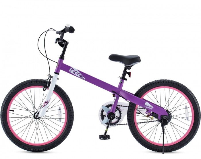 Bicicleta copii 18" ROYAL BABY Honey, mov, varsta 5-7 ani [4]