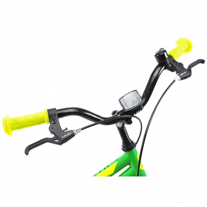 Bicicleta copii 20" DHS Terrana 2003, frane V-Brake, single speed, verde, varsta 7-10 ani [2]