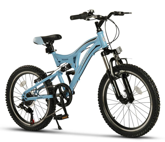 Bicicleta copii MTB-FS 20" CARPAT Alpin 2.0, cadru otel, manete RevoShift, frane V-Brake, 7 viteze, varsta 7-10 ani [2]