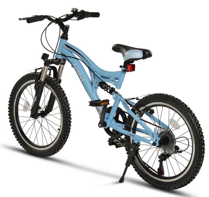 Bicicleta copii MTB-FS 20" CARPAT Alpin 2.0, cadru otel, manete RevoShift, frane V-Brake, 7 viteze, varsta 7-10 ani [3]