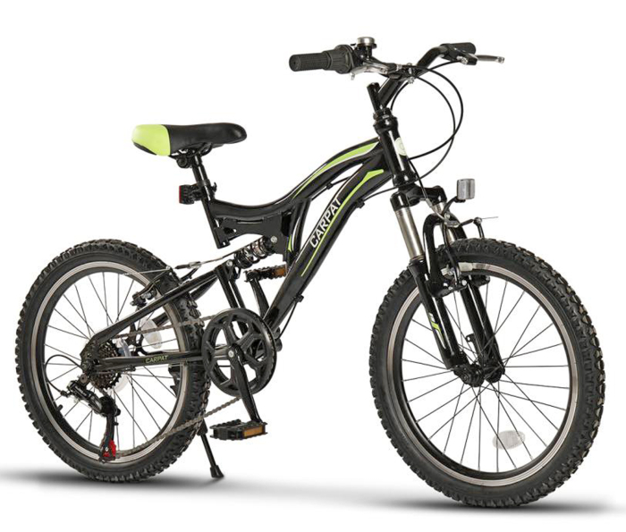 Bicicleta copii MTB-FS 20" CARPAT Alpin 2.0, cadru otel, manete RevoShift, frane V-Brake, 7 viteze, varsta 7-10 ani [2]