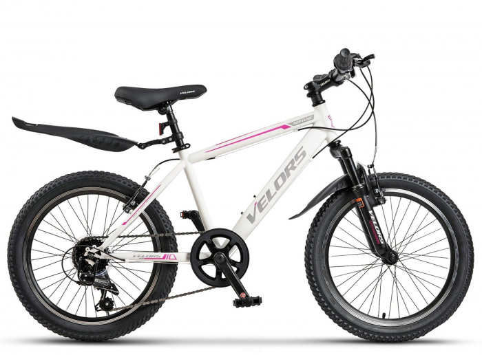 Bicicleta copii MTB-HT 20" VELORS Neptune 2.0, cadru otel, manete RevoShift, frane V-Brake, 7 viteze, varsta 7-10 ani [1]