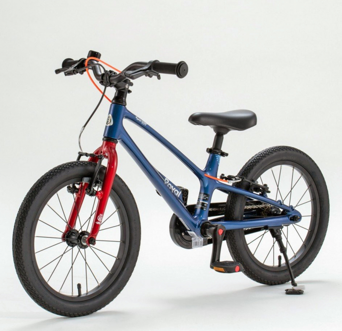 Bicicleta copii 18" ROYAL BABY EZ Space Shark, pedalier detasabil/suport picioare, varsta 5-7 ani [10]