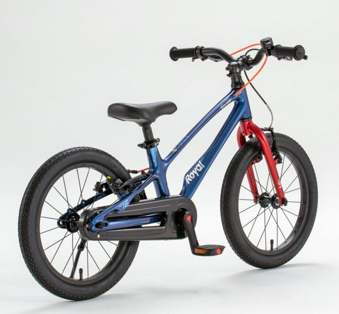 Bicicleta copii 18" ROYAL BABY EZ Space Shark, pedalier detasabil/suport picioare, varsta 5-7 ani [5]