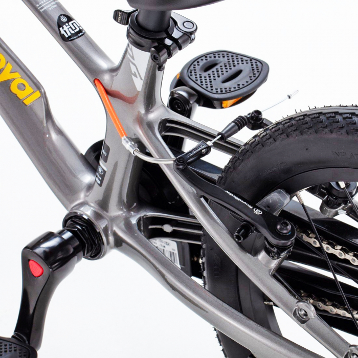 Bicicleta copii 18" ROYAL BABY EZ Space Shark, pedalier detasabil/suport picioare, varsta 5-7 ani [7]