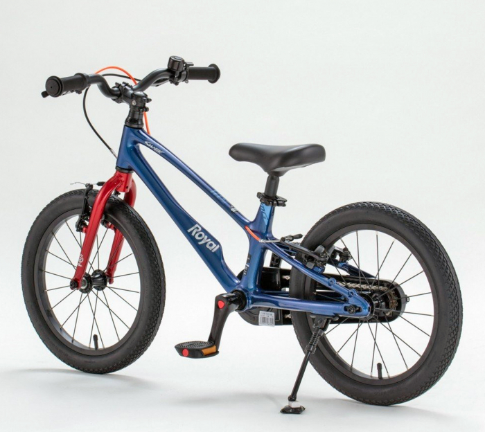 Bicicleta copii 18" ROYAL BABY EZ Space Shark, pedalier detasabil/suport picioare, varsta 5-7 ani [6]