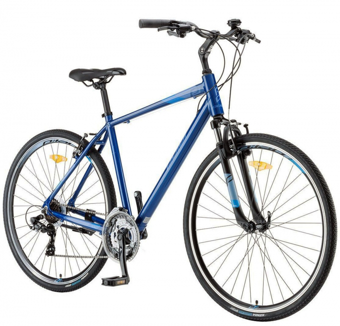 Bicicleta cross-fitness 28" POLAR Helix, cadru aluminiu, manete secventiale, frane V-Brake, 21 viteze [2]