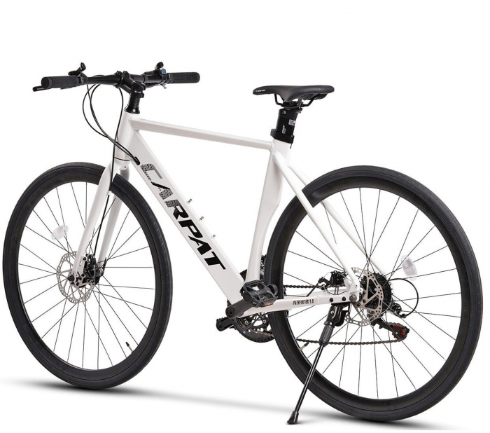Bicicleta cross-fitness CARPAT Pathfinder 3.0, cadru aluminiu, manete index, frane disc, 14 viteze [3]