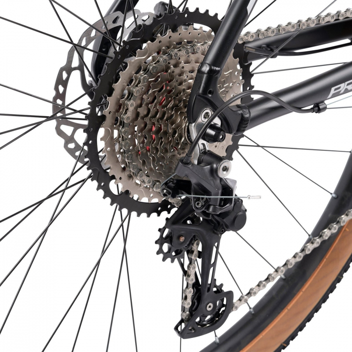 Bicicleta cross-fitness CARPAT Pro C29271H, cadru aluminiu 18", frane hidraulice,11 viteze [8]