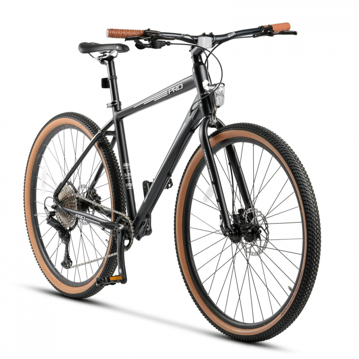 Bicicleta cross-fitness CARPAT Pro C29271H, cadru aluminiu 18", frane hidraulice,11 viteze [2]