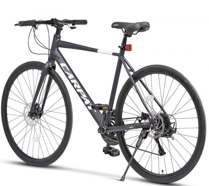Bicicleta cross-fitness CARPAT ADVantage, cadru aluminiu, manete secventiale, frane disc, 24 viteze [3]