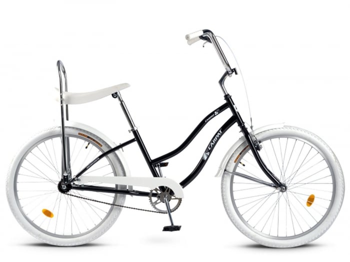 Bicicleta Cruiser 26" CARPAT Liberta, cadru otel 21", frane V-Brake/torpedo, single speed [1]