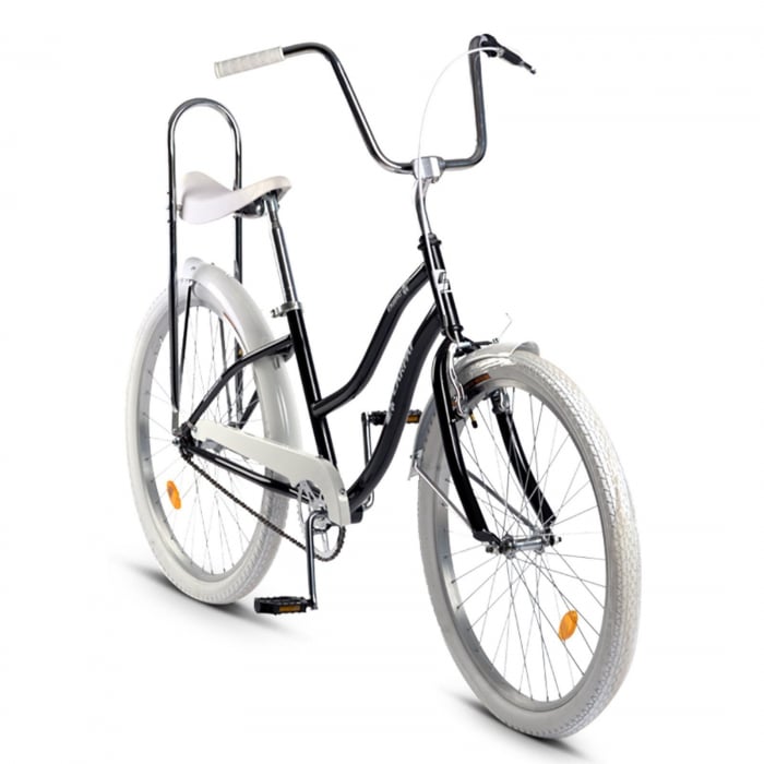 Bicicleta Cruiser 26" CARPAT Liberta, cadru otel 21", frane V-Brake/torpedo, single speed [2]