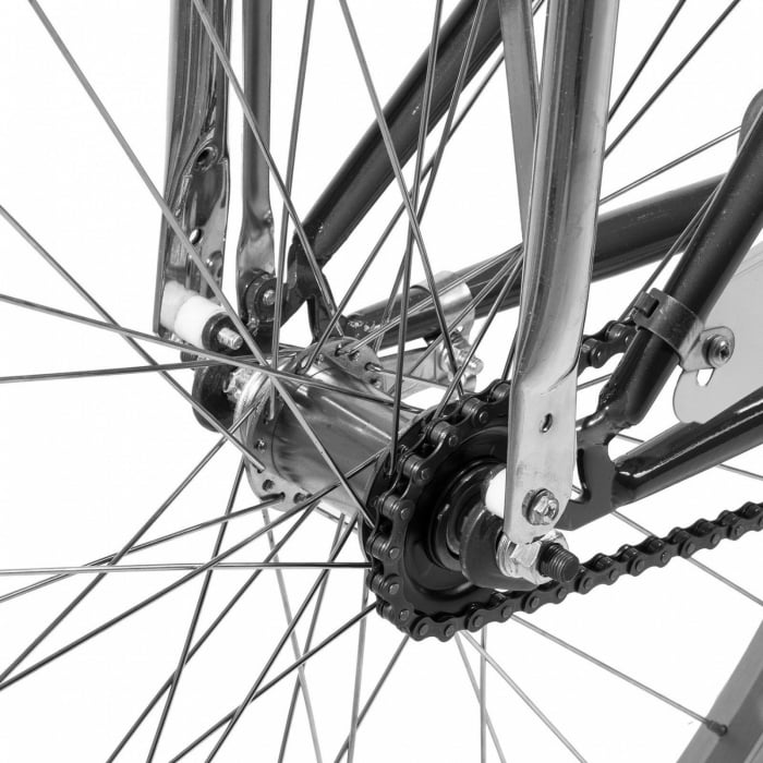 Bicicleta Cruiser 26" CARPAT Liberta, cadru otel 21", frane V-Brake/torpedo, single speed [6]