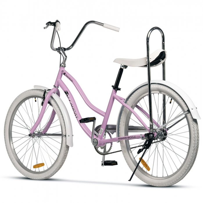 Bicicleta Cruiser 26" CARPAT Liberta, cadru otel 21", frane V-Brake/torpedo, single speed [3]