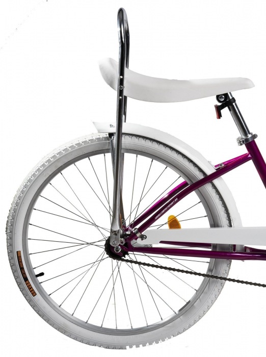 Bicicleta Cruiser 26" CARPAT Liberta, cadru otel 21", frane V-Brake/torpedo, single speed [6]