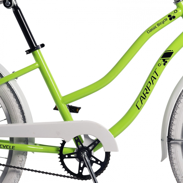 Bicicleta Cruiser 26" CARPAT Liberta, cadru otel 21", frane V-Brake/torpedo, single speed [9]