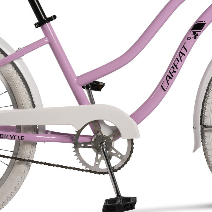 Bicicleta Cruiser 26" CARPAT Liberta, cadru otel 21", frane V-Brake/torpedo, single speed [6]