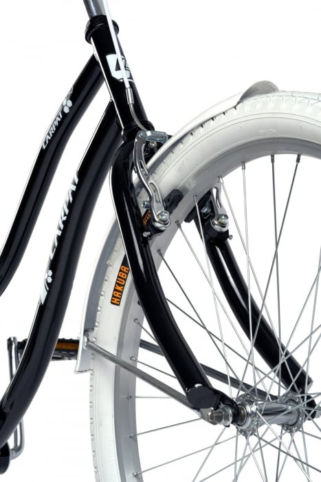 Bicicleta Cruiser 26" CARPAT Liberta, cadru otel 21", frane V-Brake/torpedo, single speed [3]