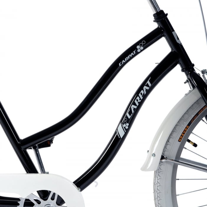 Bicicleta Cruiser 26" CARPAT Liberta, cadru otel 21", frane V-Brake/torpedo, single speed [8]