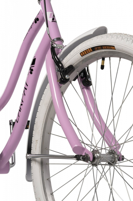 Bicicleta Cruiser 26" CARPAT Liberta, cadru otel 21", frane V-Brake/torpedo, single speed [4]