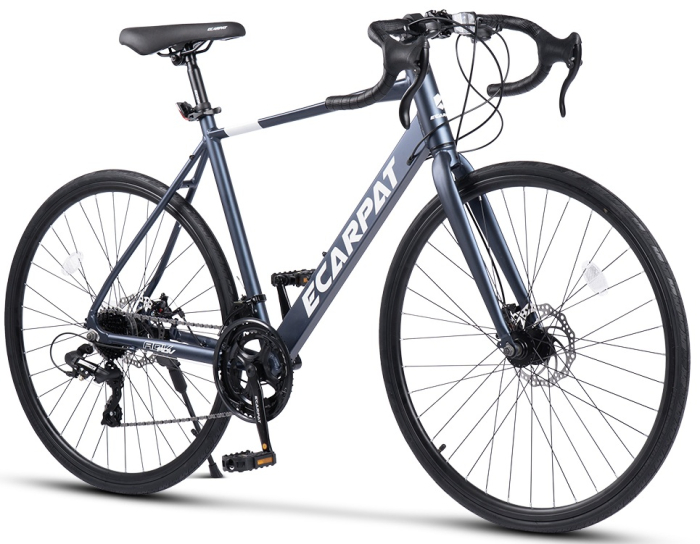 Bicicleta Cursiera/Cyclocross E-Carpat Adv A28320C 28", Negru, Cadru Aluminiu, 16 Viteze, Echipare Carpat, Frane Disc, Cabluri Integrate [2]