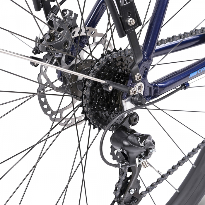 Bicicleta Trekking 28" CARPAT Pro C28281, cadru aluminiu 19", manete secventiale, frane disc, 24 viteze [8]