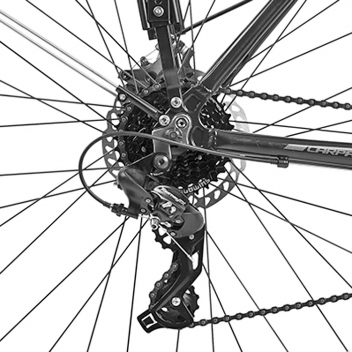 Bicicleta Trekking 28" CARPAT Pro C28282, cadru aluminiu 18", manete secventiale, frane disc, 24 viteze [7]