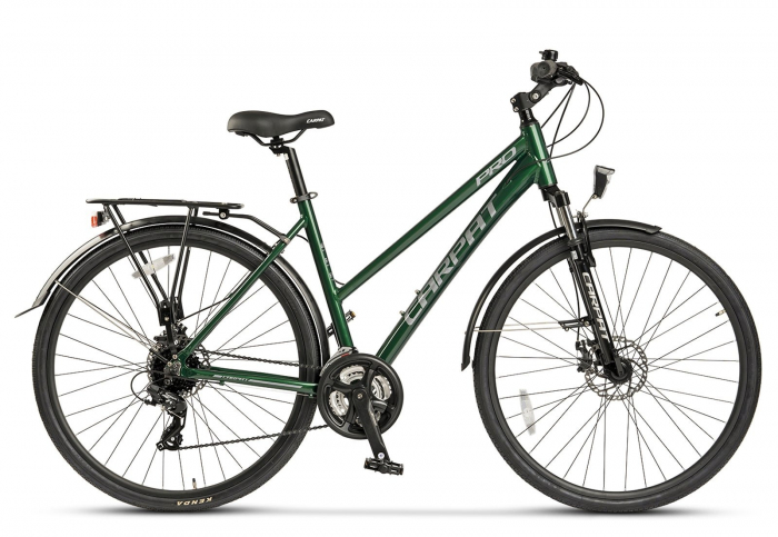 Bicicleta Trekking 28" CARPAT Pro C28282, cadru aluminiu 18", manete secventiale, frane disc, 24 viteze [1]