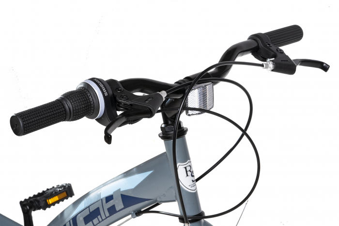 Bicicleta de oras (Trekking) Rich R2430A 24", Gri/Albastru [3]
