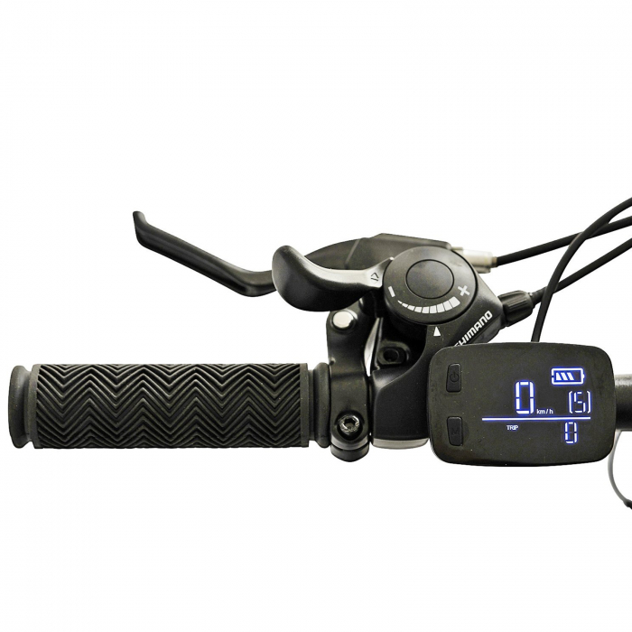 Bicicleta electrica 27.5" MTB-HT CARPAT Pioneer C27517E, cadru aluminiu, jante magneziu, manete index, frane disc, 21 viteze [7]