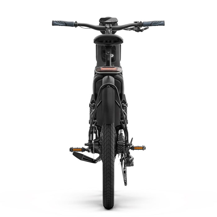 Bicicleta electrica 27.5" NIU Aero 27800, cadru aluminiu 18", manete secventiale, frane hidraulice, 8 viteze, negru [5]
