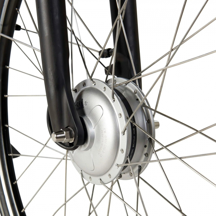 Bicicleta electrica City 28" CORWIN 28122, cadru aluminiu, manete revoshift, frane V-Brake/torpedo, 7 viteze [5]