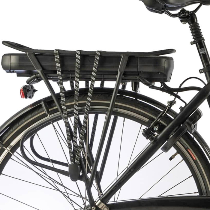 Bicicleta electrica City 28" CORWIN 28321, cadru aluminiu 21", frane V-Brake, 7 viteze, negru mat [6]