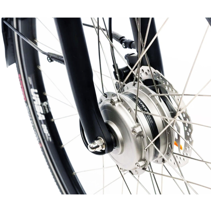 Bicicleta electrica City 28" CORWIN 28326, cadru aluminiu, frane hidraulice, 7 viteze [3]