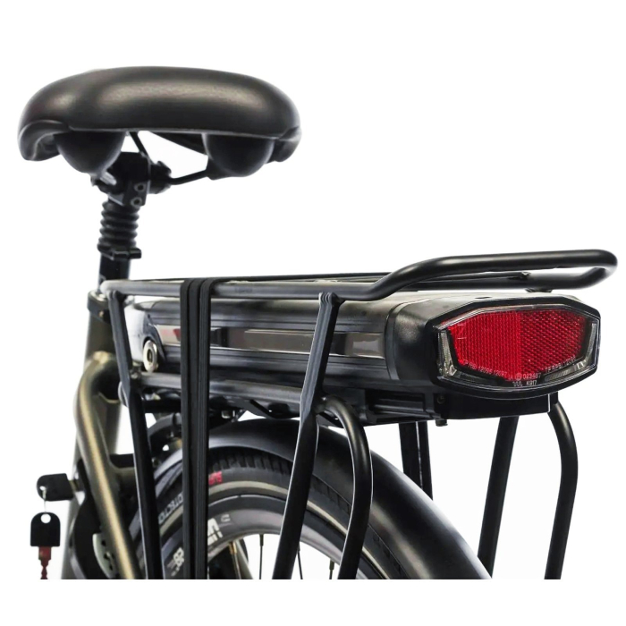 Bicicleta electrica City 28" CORWIN 28326, cadru aluminiu, frane hidraulice, 7 viteze [7]