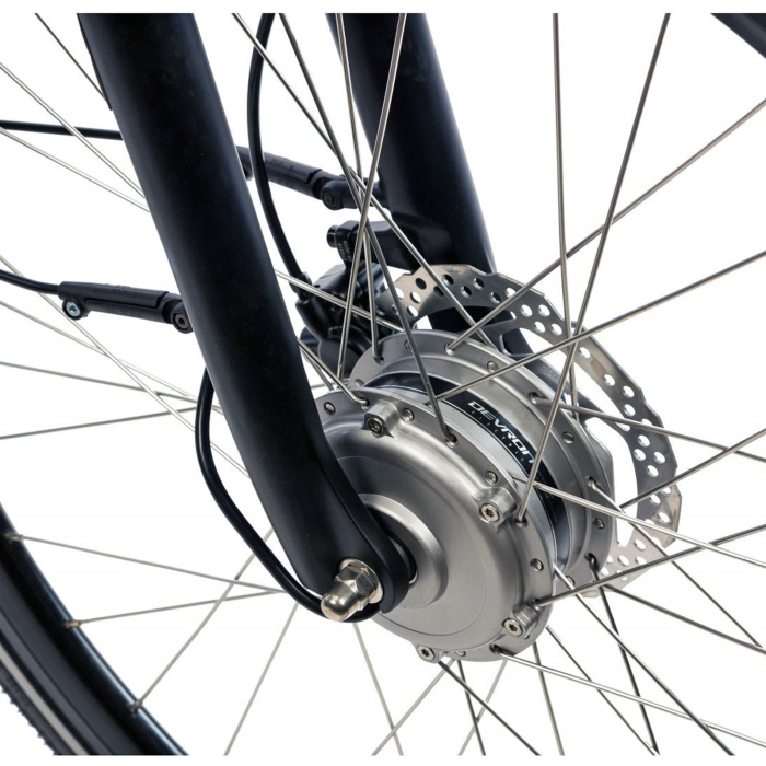 Bicicleta electrica City 28" CORWIN 28326, cadru aluminiu, frane hidraulice, 7 viteze [3]