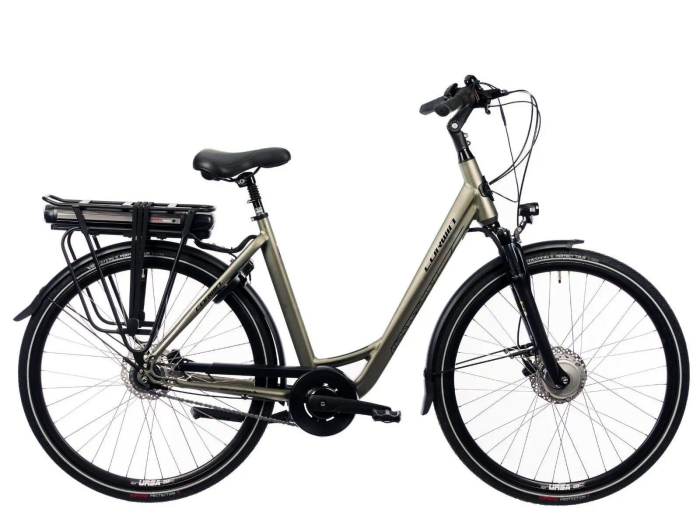 Bicicleta electrica City 28" CORWIN 28326, cadru aluminiu, frane hidraulice, 7 viteze [2]
